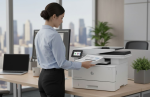 Imprimante multifonction laser monochrome HP LaserJet Pro MFP 4103fdn.