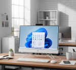 ORDINATEUR DE BUREAU HP ALL IN ONE CORE I3 ECRAN 24 POUCES